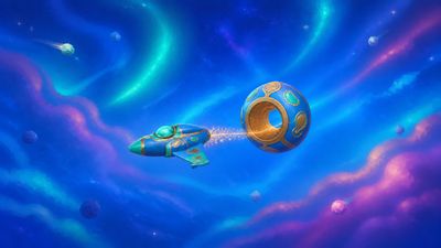 Nova Rush space game artwork